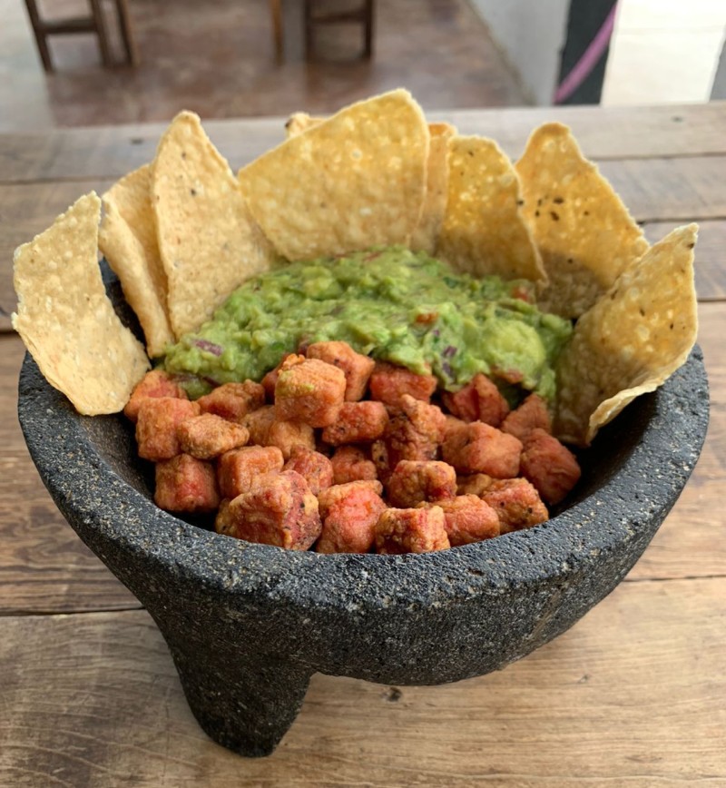 Chicharrón de atún en La Barracuda